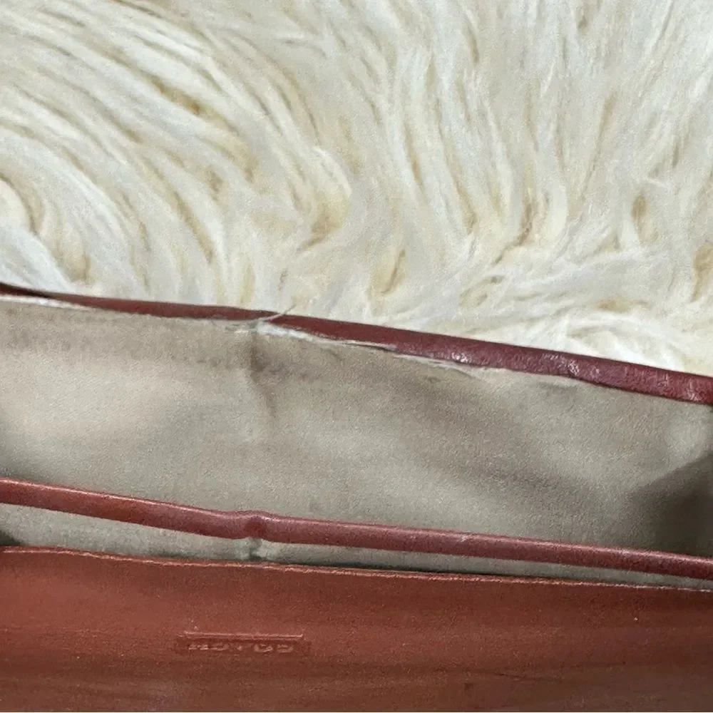 Coach vintage Legacy Leather Soft Wallet cognac color